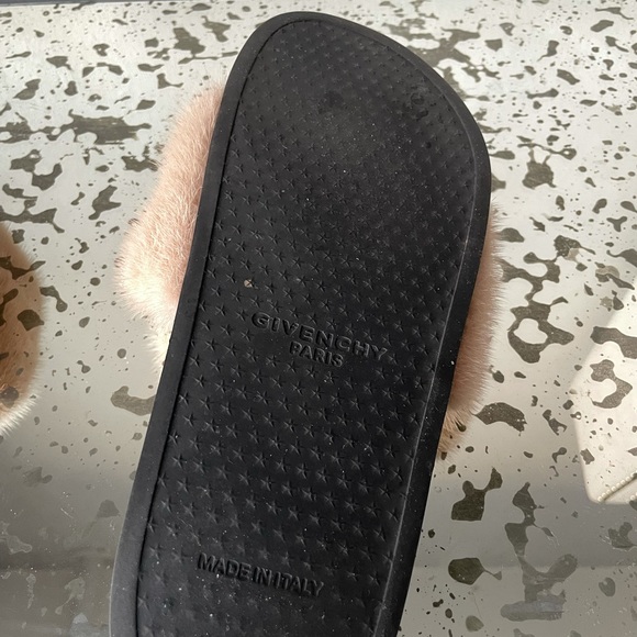 Givenchy Nude Mink Slides SZ 39 - Picture 3 of 3